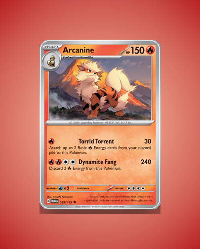 Collector’s Guide: Arcanine (151 #59)