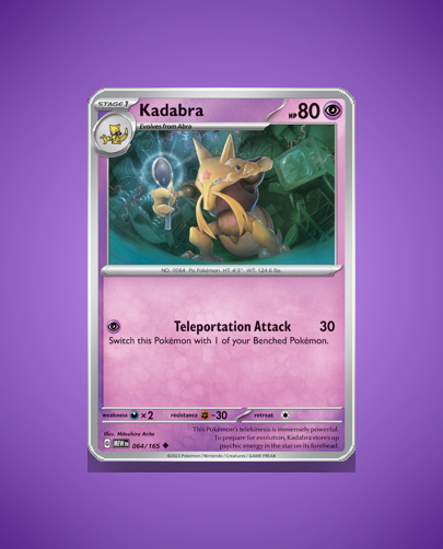 Collector’s Guide: Kadabra (151 #64)