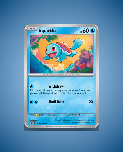 Collector’s Guide: Squirtle (151 #7)
