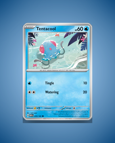 Collector’s Guide: Tentacool (151 #72)
