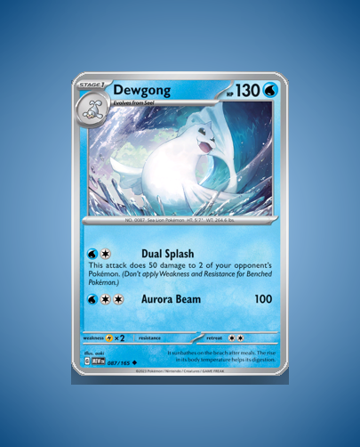 Collector’s Guide: Dewgong (151 #87)