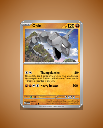 Collector’s Guide: Onix (151 #95)