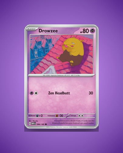 Collector’s Guide: Drowzee (151 #96)