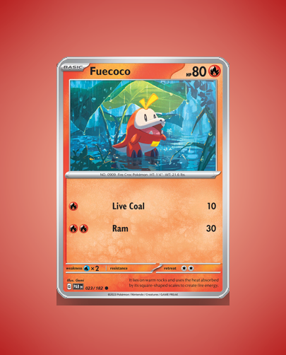Collector’s Guide: Fuecoco (Paradox Rift #23)