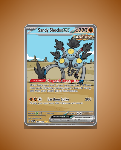 Collector’s Guide: Sandy Shocks ex (Paradox Rift #250)