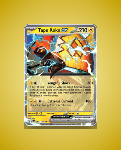 Collector’s Guide: Tapu Koko ex (Paradox Rift #68)