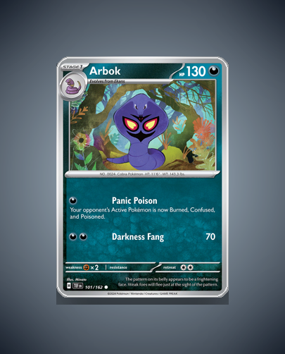 Collector’s Guide: Arbok (Temporal Forces #101)