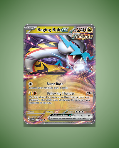 Collector’s Guide: Raging Bolt ex (Temporal Forces #123)