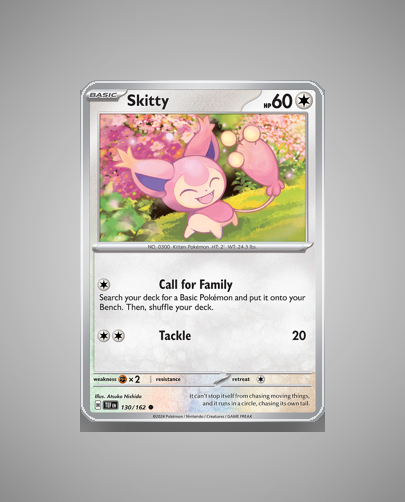 Collector’s Guide: Skitty (Temporal Forces #130)