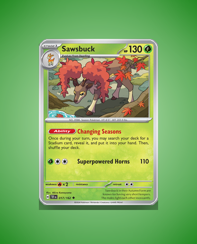 Collector’s Guide: Sawsbuck (Temporal Forces #17)