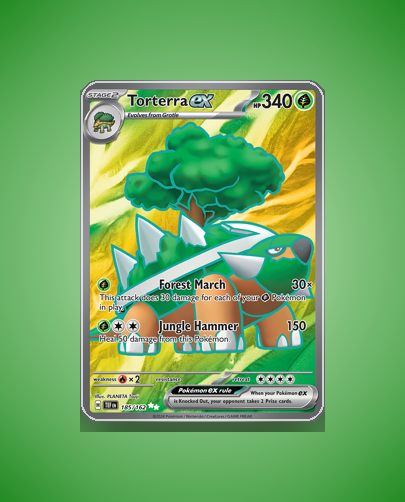 Collector’s Guide: Torterra ex (Temporal Forces #185)