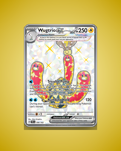 Collector’s Guide: Wugtrio ex (Temporal Forces #190)