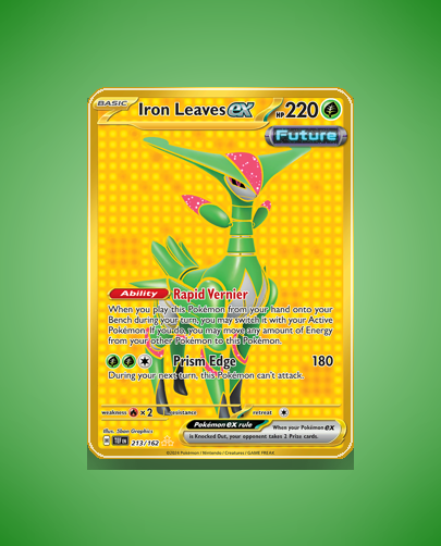 Collector’s Guide: Iron Leaves ex (Temporal Forces #213)