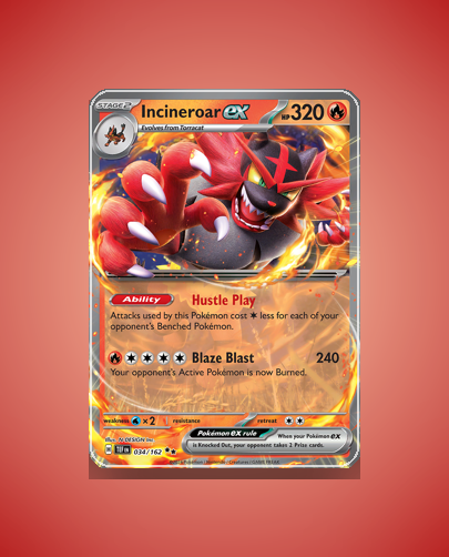 Collector’s Guide: Incineroar ex (Temporal Forces #34)