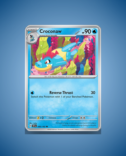 Collector’s Guide: Croconaw (Temporal Forces #40)
