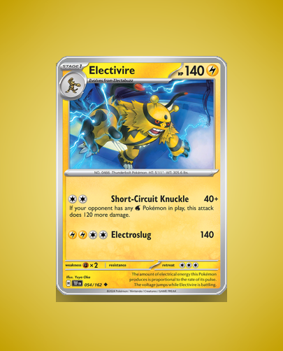 Collector’s Guide: Electivire (Temporal Forces #54)