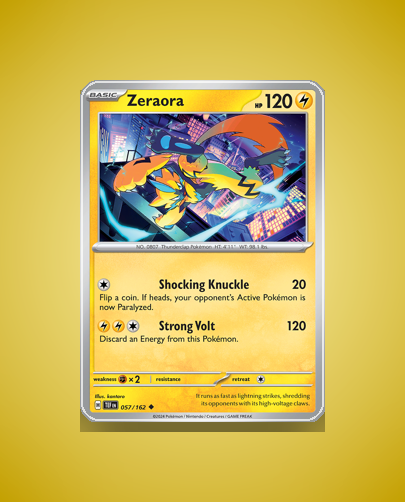 Collector’s Guide: Zeraora (Temporal Forces #57)