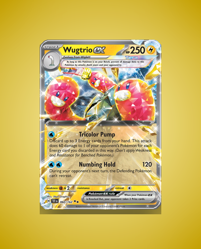 Collector’s Guide: Wugtrio ex (Temporal Forces #60)