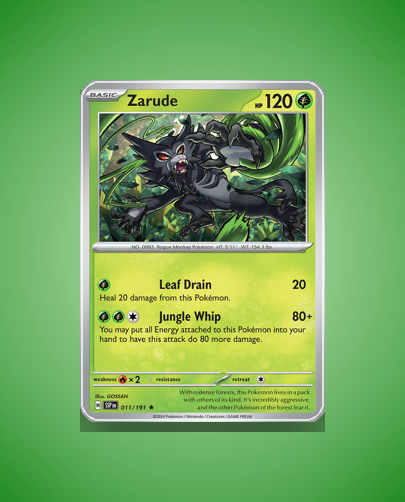 Collector’s Guide: Zarude (Surging Sparks #11)