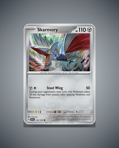 Collector’s Guide: Skarmory (Surging Sparks #124)
