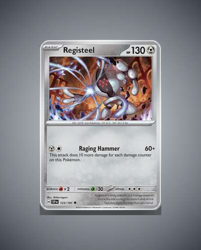 Collector’s Guide: Registeel (Surging Sparks #125)