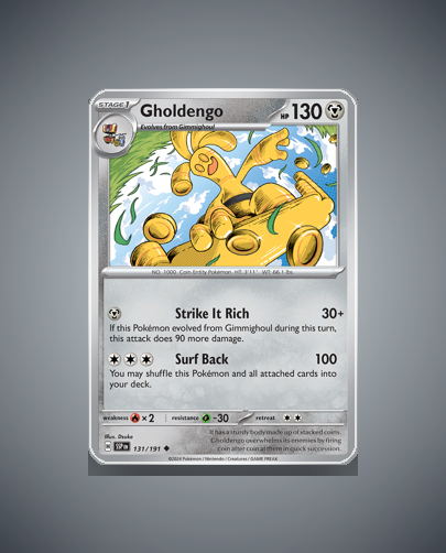 Collector’s Guide: Gholdengo (Surging Sparks #131)