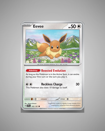 Collector’s Guide: Eevee (Surging Sparks #143)