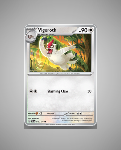 Collector’s Guide: Vigoroth (Surging Sparks #146)