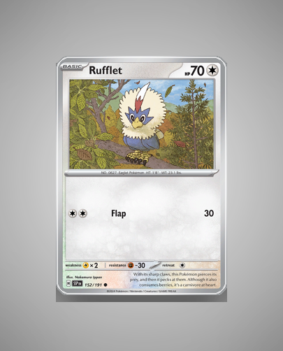 Collector’s Guide: Rufflet (Surging Sparks #152)