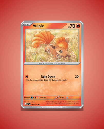 Collector’s Guide: Vulpix (Surging Sparks #16)