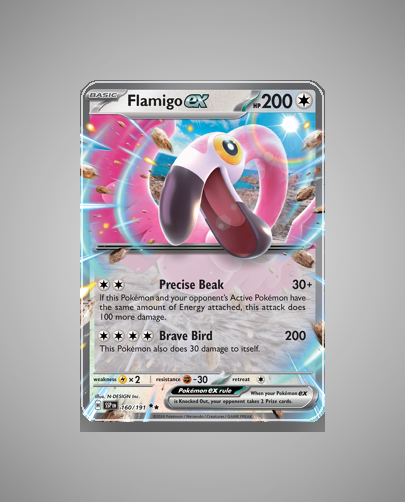 Collector’s Guide: Flamigo ex (Surging Sparks #160)