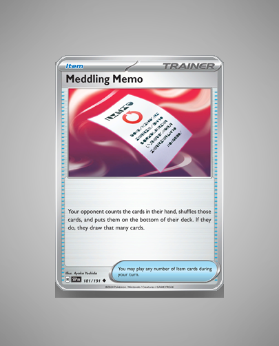 Collector’s Guide: Meddling Memo (Surging Sparks #181)