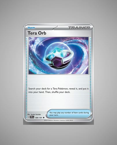 Collector’s Guide: Tera Orb (Surging Sparks #189)