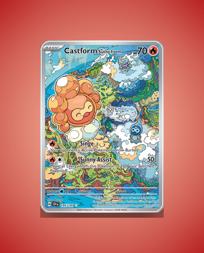 Collector’s Guide: Castform Sunny Form (Surging Sparks #195)