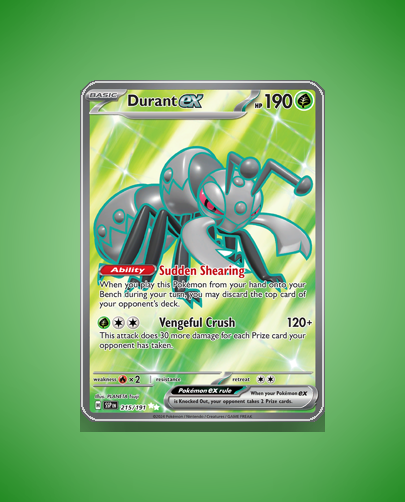 Collector’s Guide: Durant ex (Surging Sparks #215)