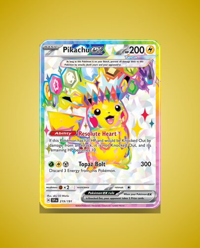 Collector’s Guide: Pikachu ex (Surging Sparks #219)