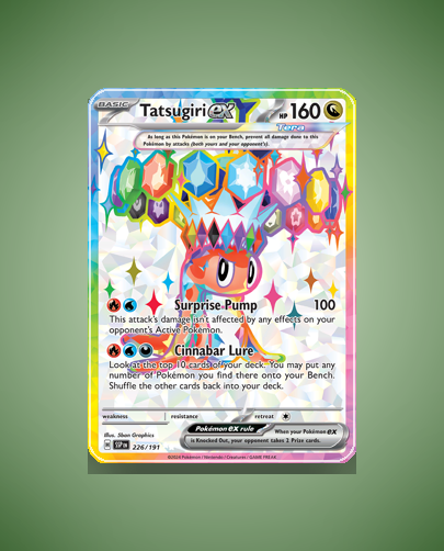 Collector’s Guide: Tatsugiri ex (Surging Sparks #226)