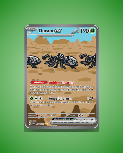 Collector’s Guide: Durant ex (Surging Sparks #236)