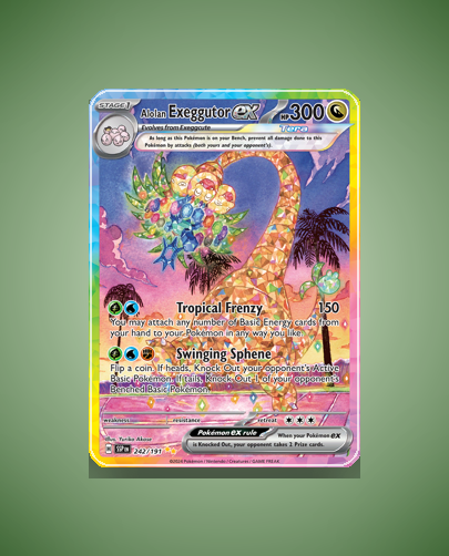 Collector’s Guide: Alolan Exeggutor ex (Surging Sparks #242)