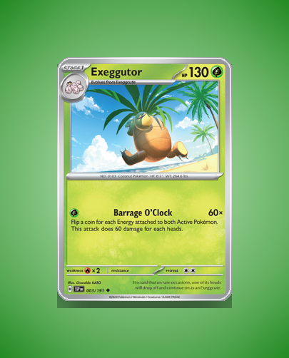 Collector’s Guide: Exeggutor (Surging Sparks #3)