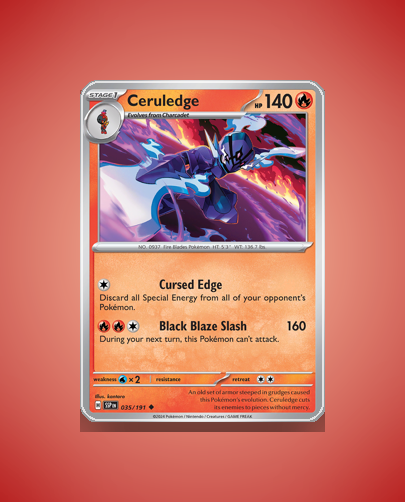 Collector’s Guide: Ceruledge (Surging Sparks #35)