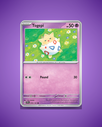 Collector’s Guide: Togepi (Surging Sparks #70)