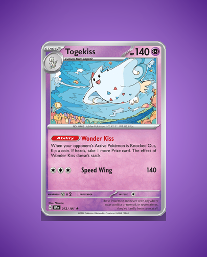 Collector’s Guide: Togekiss (Surging Sparks #72)