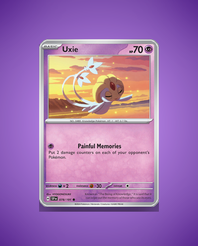 Collector’s Guide: Uxie (Surging Sparks #78)