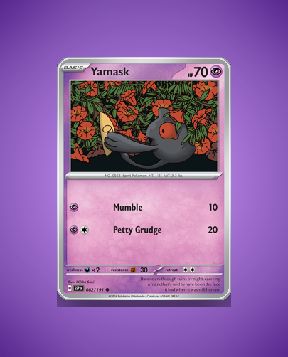 Collector’s Guide: Yamask (Surging Sparks #82)