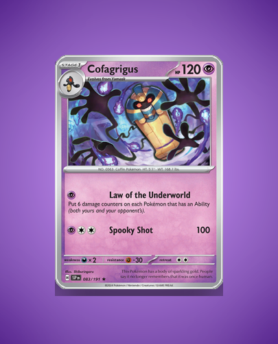 Collector’s Guide: Cofagrigus (Surging Sparks #83)