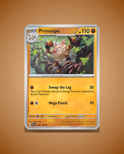 Collector’s Guide: Primeape (Surging Sparks #99)
