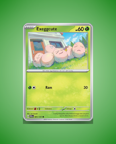 Collector’s Guide: Exeggcute (Prismatic Evolutions #1)