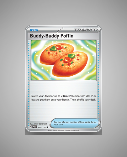 Collector’s Guide: Buddy-Buddy Poffin (Prismatic Evolutions #101)