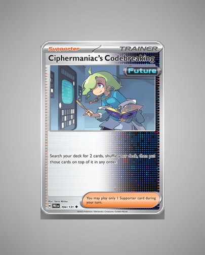 Collector’s Guide: Ciphermaniac’s Codebreaking (Prismatic Evolutions #104)